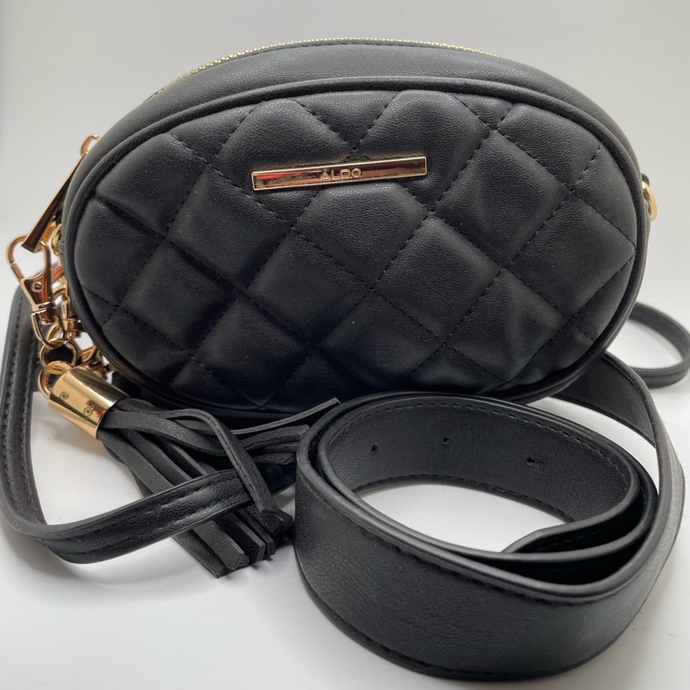 ALDO compact pouch, over the shoulder, across the body/around the waist.
